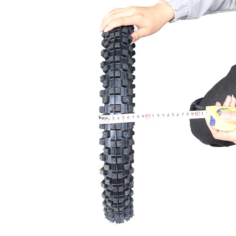 17\'\' inch 70/100- 17 Front Wheel RimTire+90/100-14 Wheel Rim Front RimTire + Brake Disc Rotor for Pit Dirt Bike Motocross