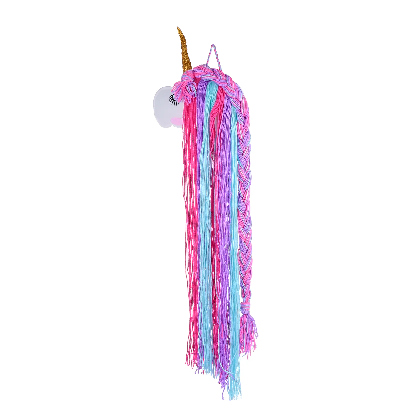 Felt Unicorn Barrette Organizer Headdress Organizing Holder Accessory Hair Barrettes