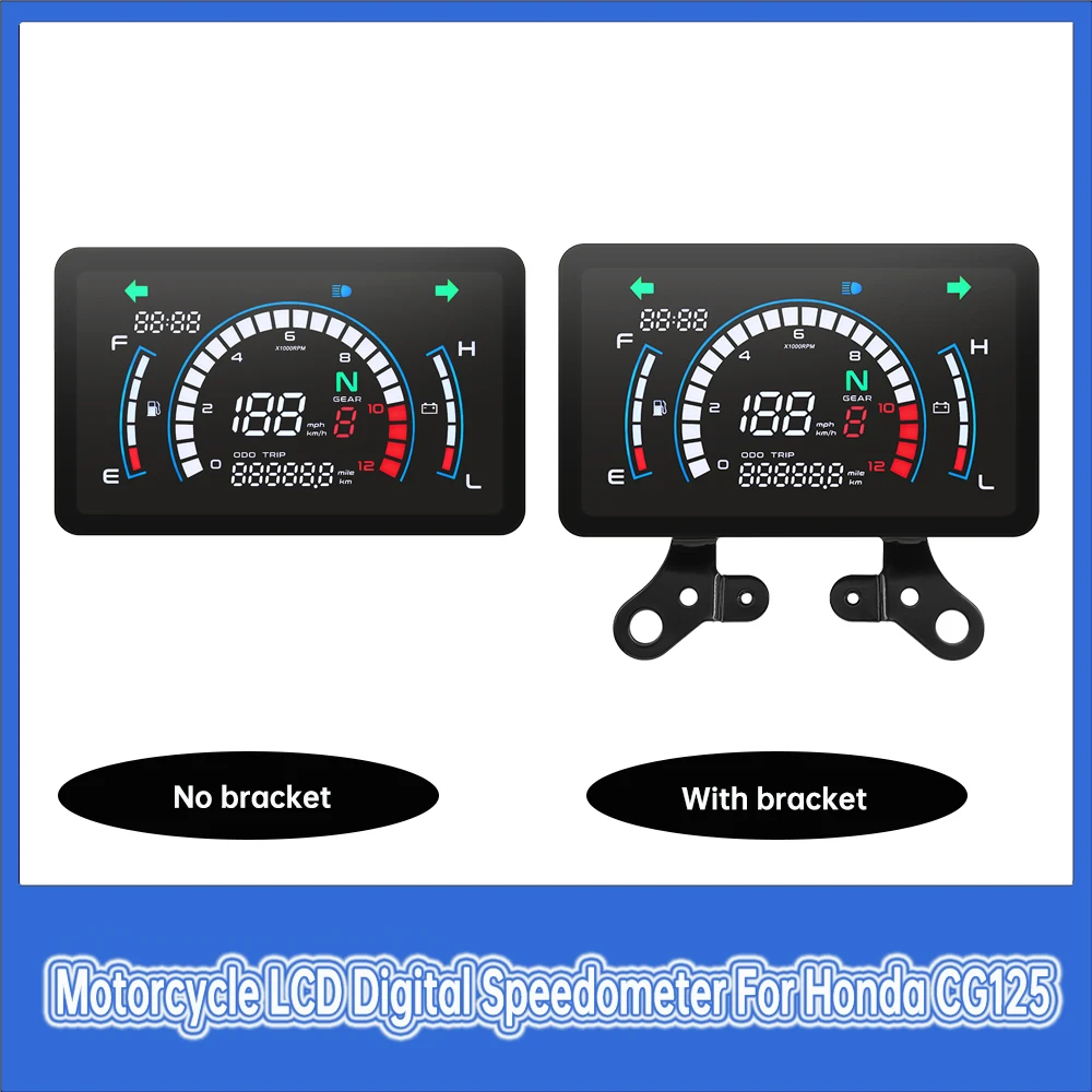 Motorcycle Lcd Digi…