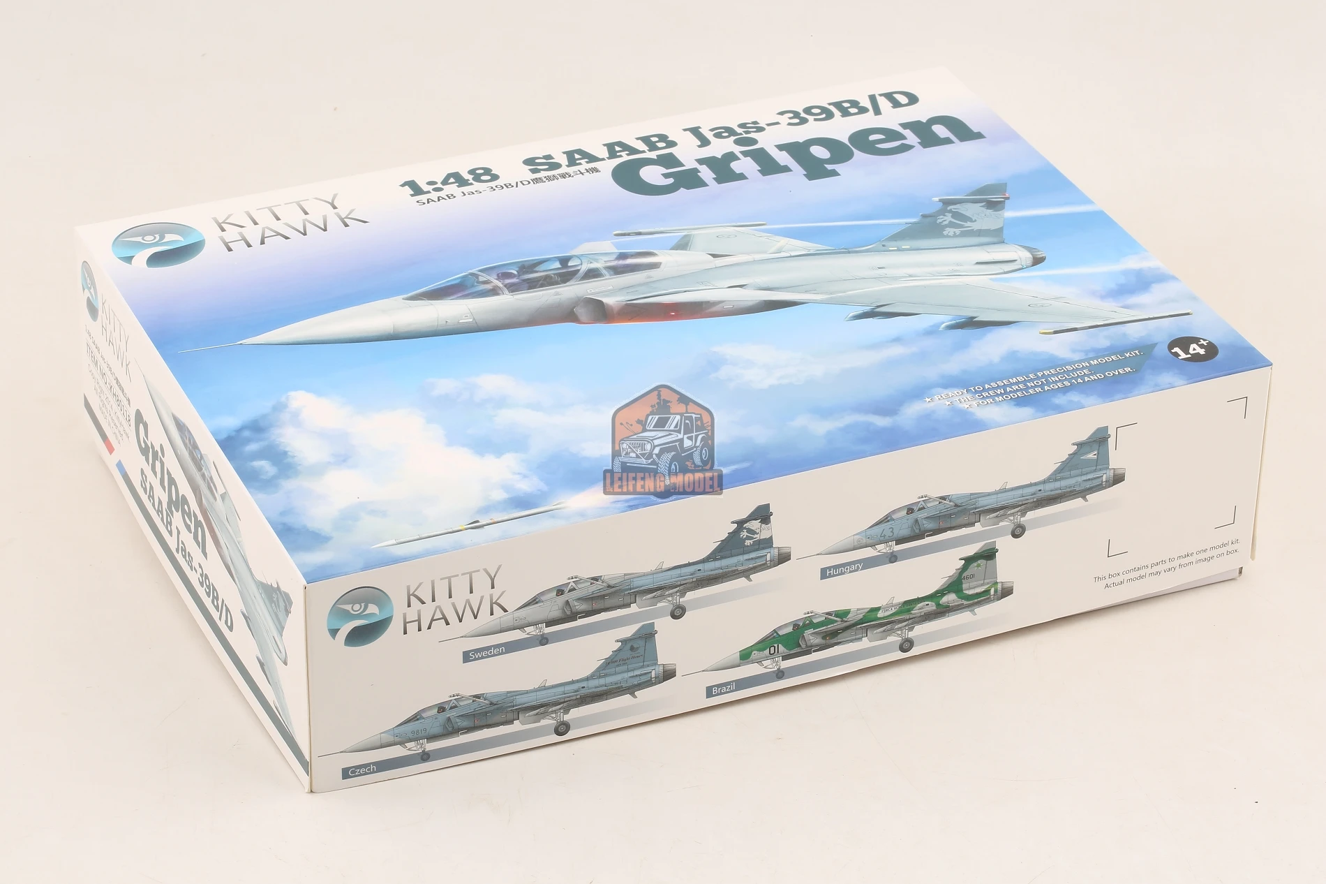 Kitty Hawk KH80118 1/48 JAS-39B/D Gripen Model Kit