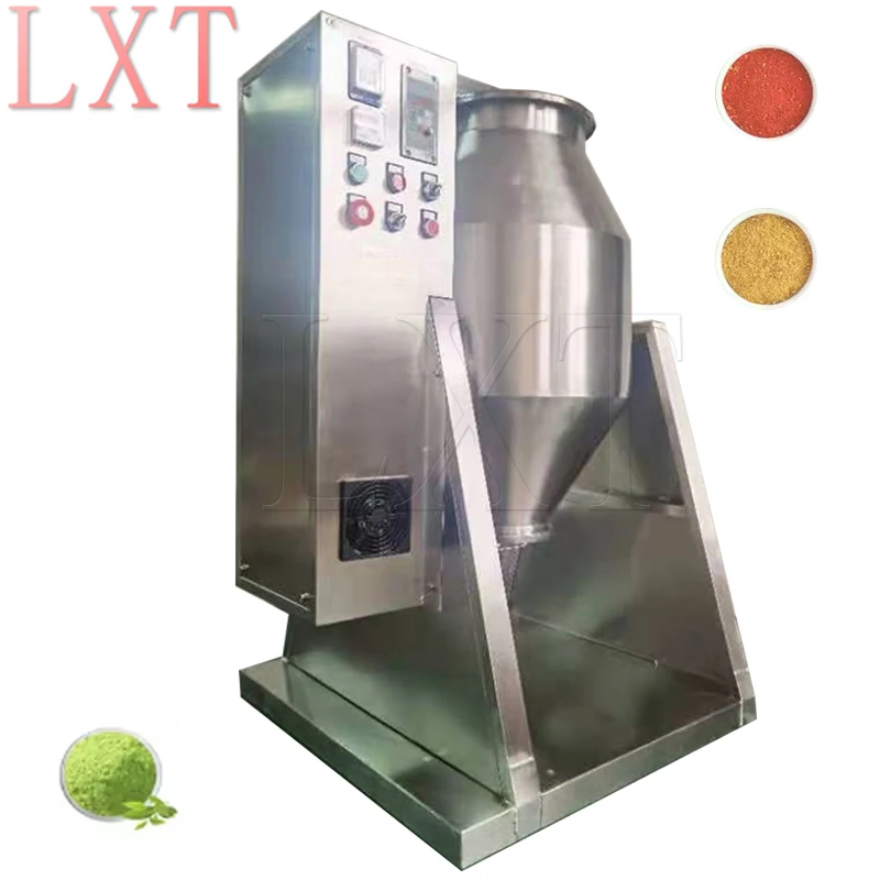 Granular Materials Mixer 40KG 60KG 100KG Drum Seasoning Mixeing Machine Dry Powder Mixer