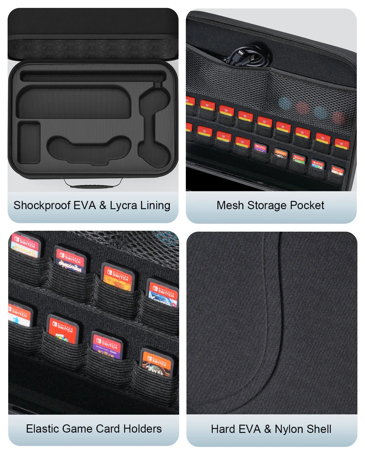 Geeignet für die Aufbewahrungsbox der Switch 2 Spielkonsole, Schulter-Umhängetasche, Handheld-Schutzbox-Zubehör. – Detail 5