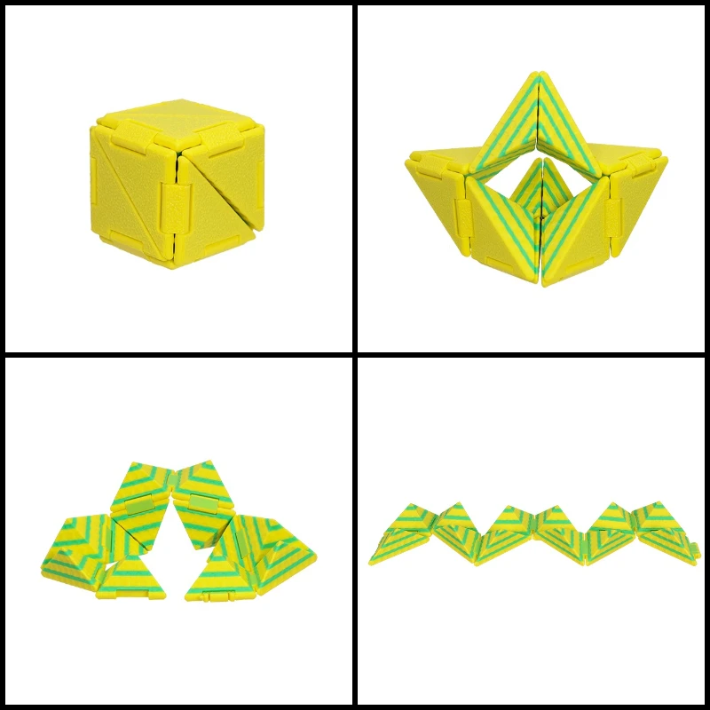 3D-geprinte transformerende kubus Magische kubus Stress Fidget-speelgoed Decompressie Transformeerbare kubussen Educatief speelgoed Kindergeschenken