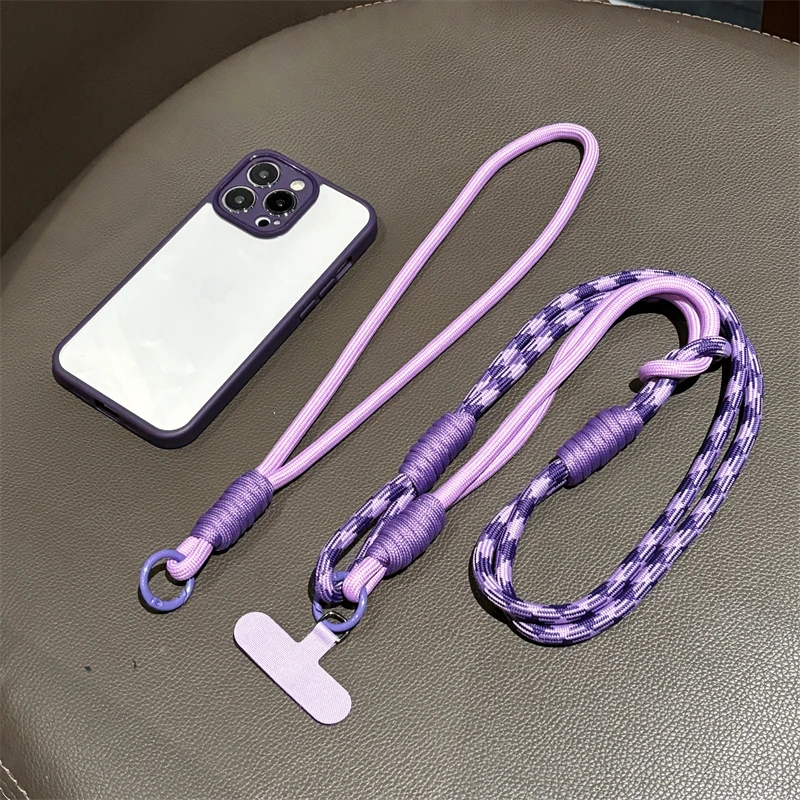 เคสสำหรับ Vivo S30Pro mini S20 S19 S18 S17 S15 S12 S10E X200 X80 Lite FE Pro แบบปรับได้ 2IN1 สายคล้องคอ อะคริลิคใส