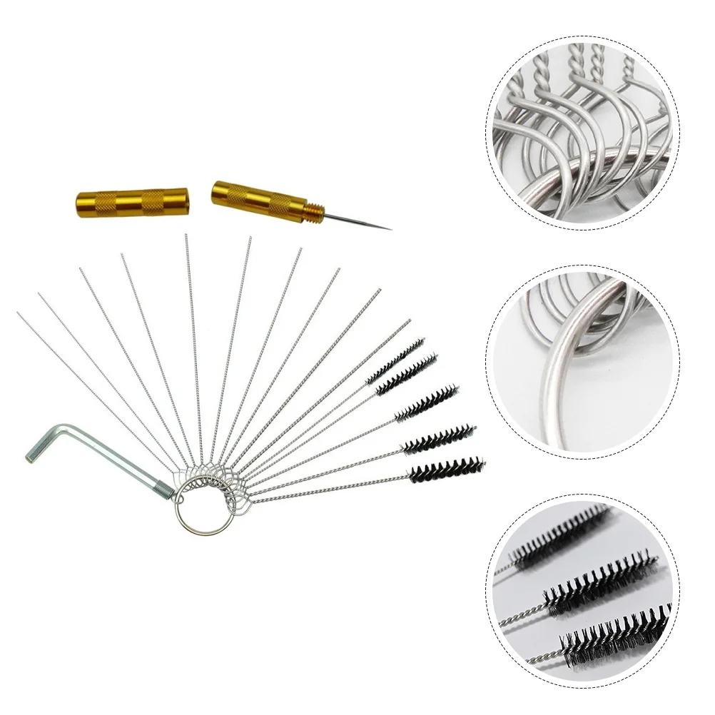 

Spray Cleaning Kit Rack Monitor Brush Wrench Paint Sprayer Airbrush Painting Tools Suite