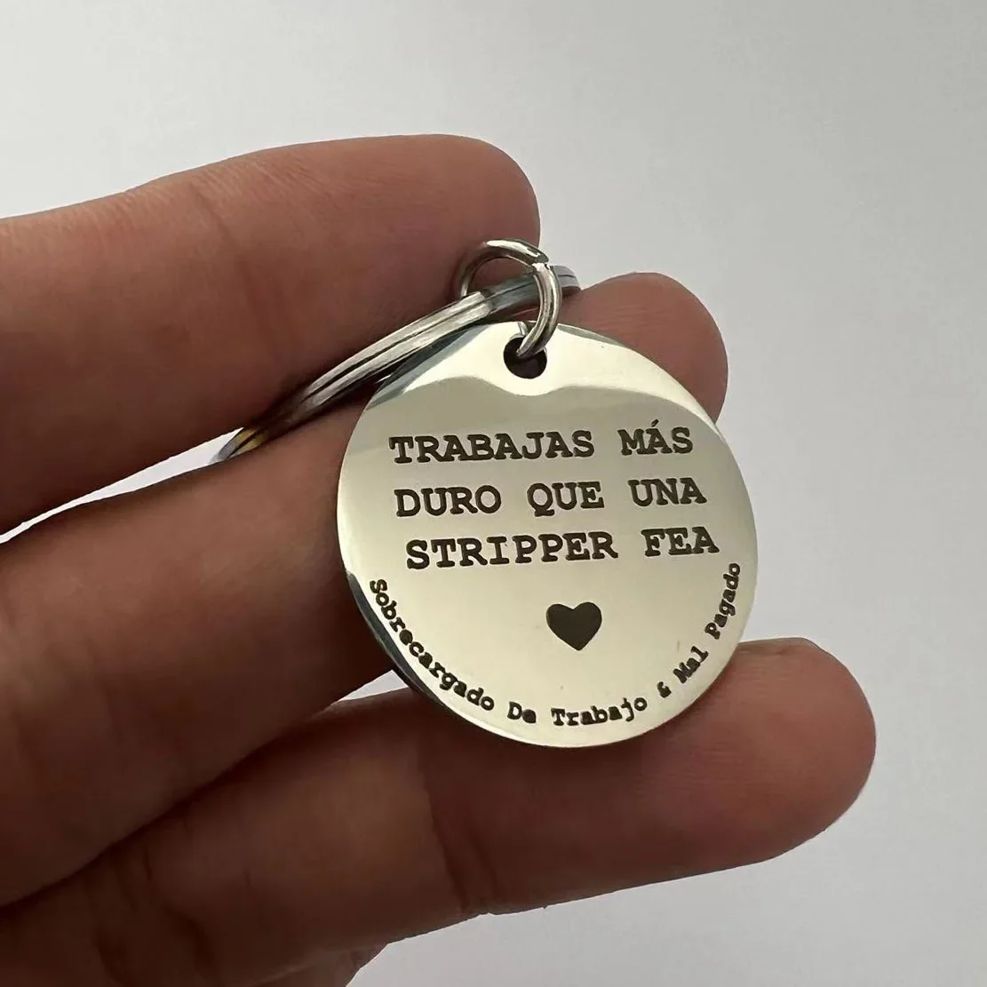 1PC Coworker Appreciation Funny Keychain For Colleague, Retirement Goodbye Appreciation Keychain For Men