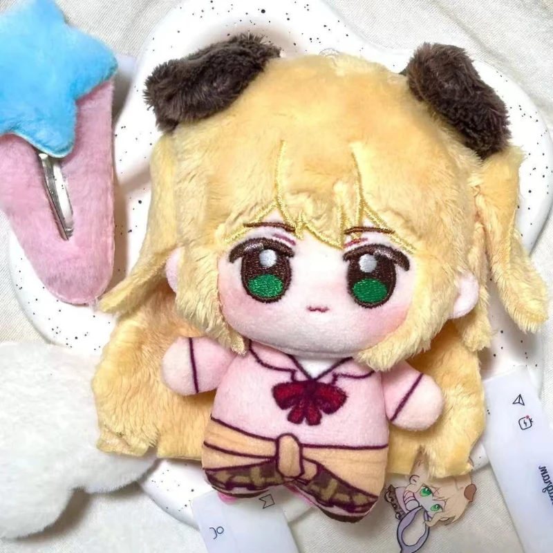 Stuffed 10cm Game Anime Citrus Aroma: Yuzu & Mei Harauma Fan-made Goods Body Plush Doll Toy Soft Dress Up Cotton Kid Gift