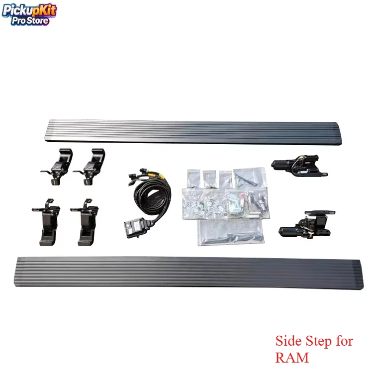 

Выдвижные электрические пороги для пикапов RAM 1500 2500 F150 2010-2022