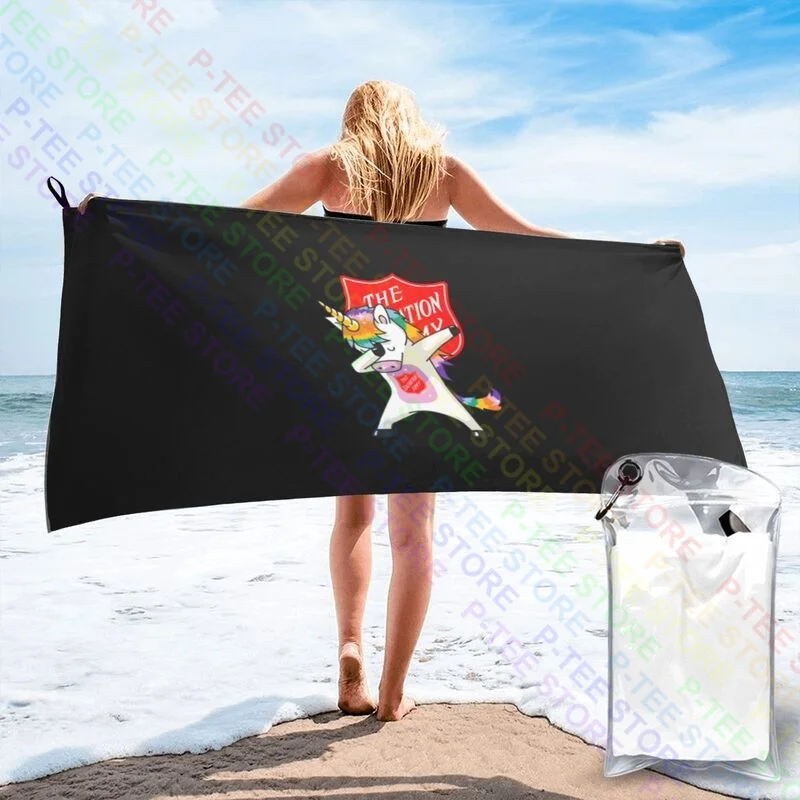 The Salvation Army Unicorn Dabbing Quick dry Towel Custom Comfortable Good Quality