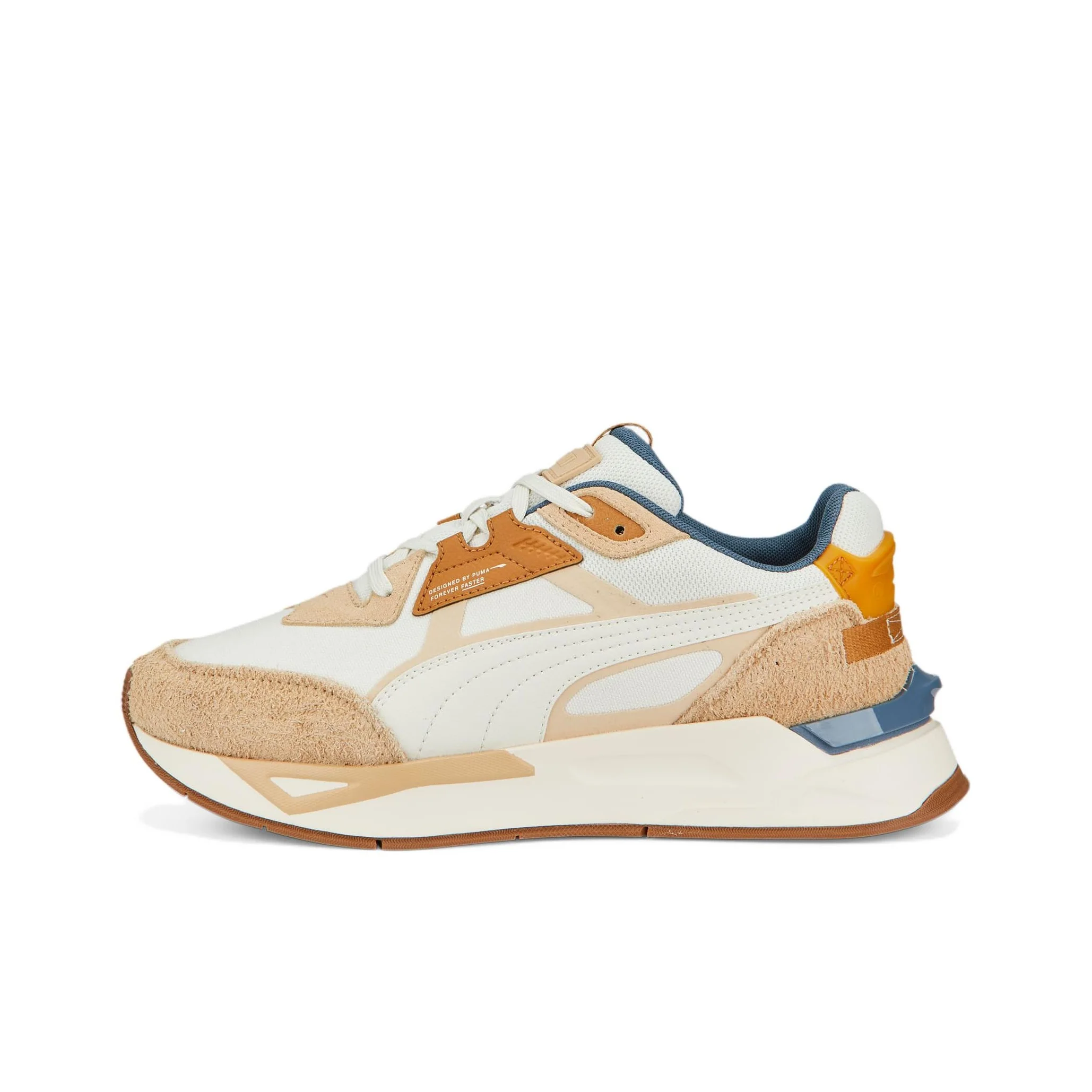 PUMA Mirage Sport Casual Shoes Unisex Low Top White/Yellow 386624-01