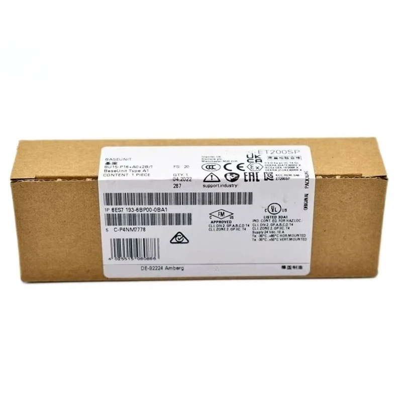 

Контроллер автоматизации с модулем ПЛК 6ES7193-6BP00-0BA1, специальные контроллеры Plc Pac