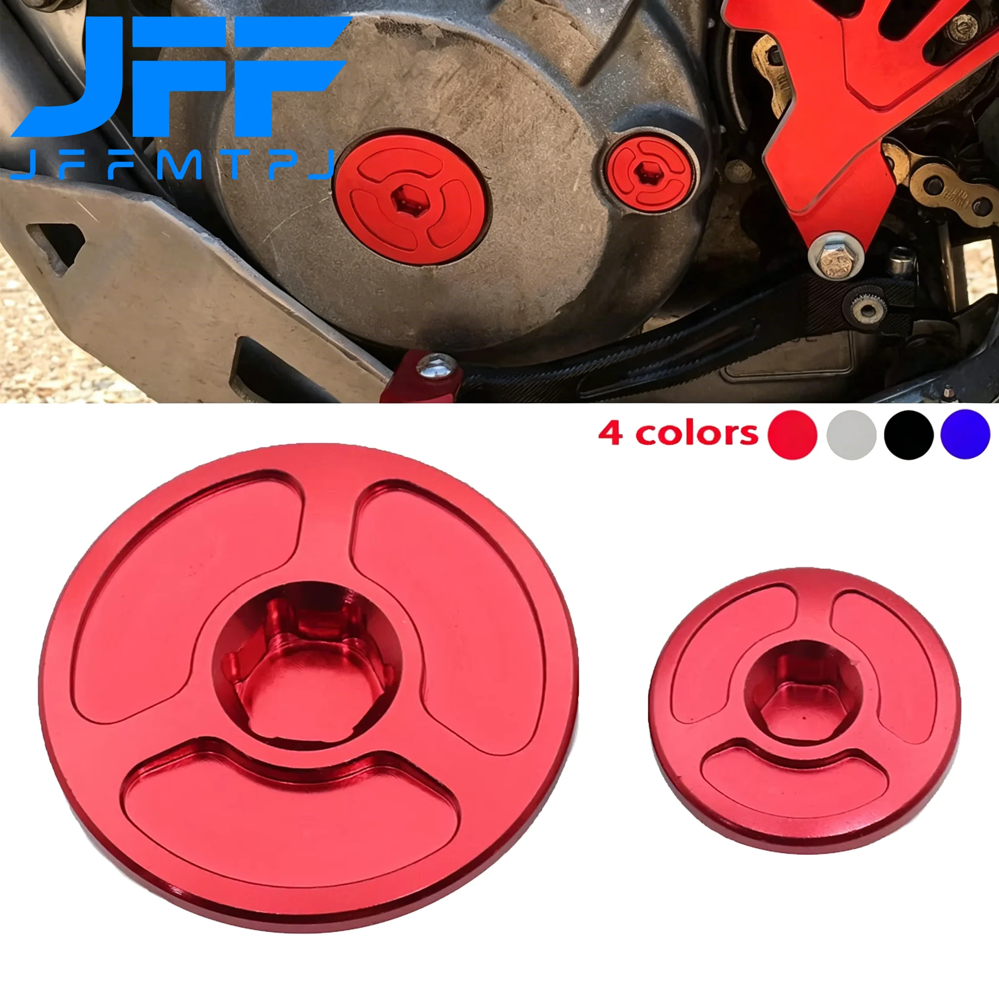 Motocross Engine Timing Plug Cover For Honda CRF150R CRF250R CRF450R CRF450X TRX400EX CRF 150 250 450 R X CBR600RR CBR1000RR TRX