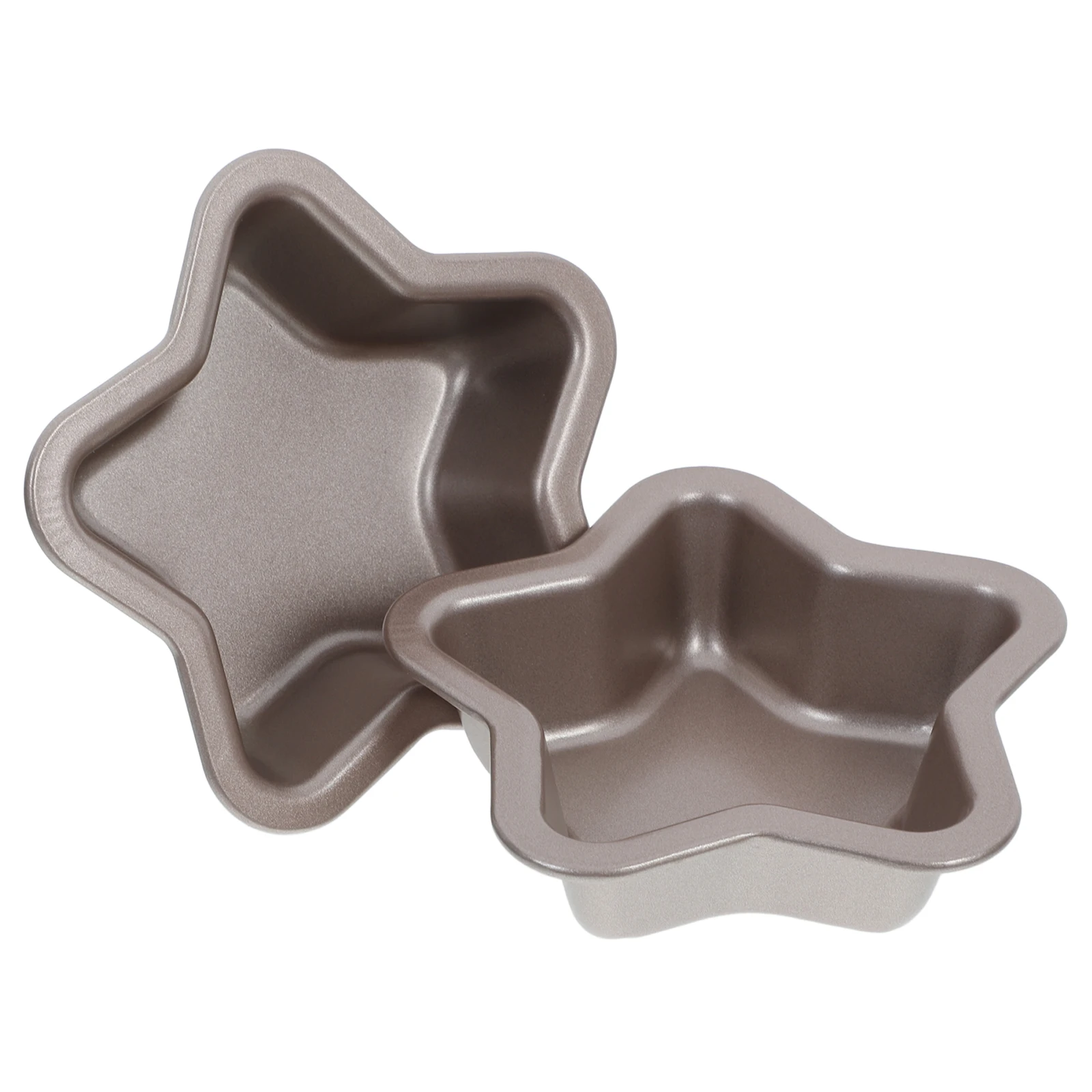 

2Pcs Cake Mold Loaf Pan Household Circle Toast Metal Carbon Steel Baking Bread Nonstick Easy Clean Kitchen