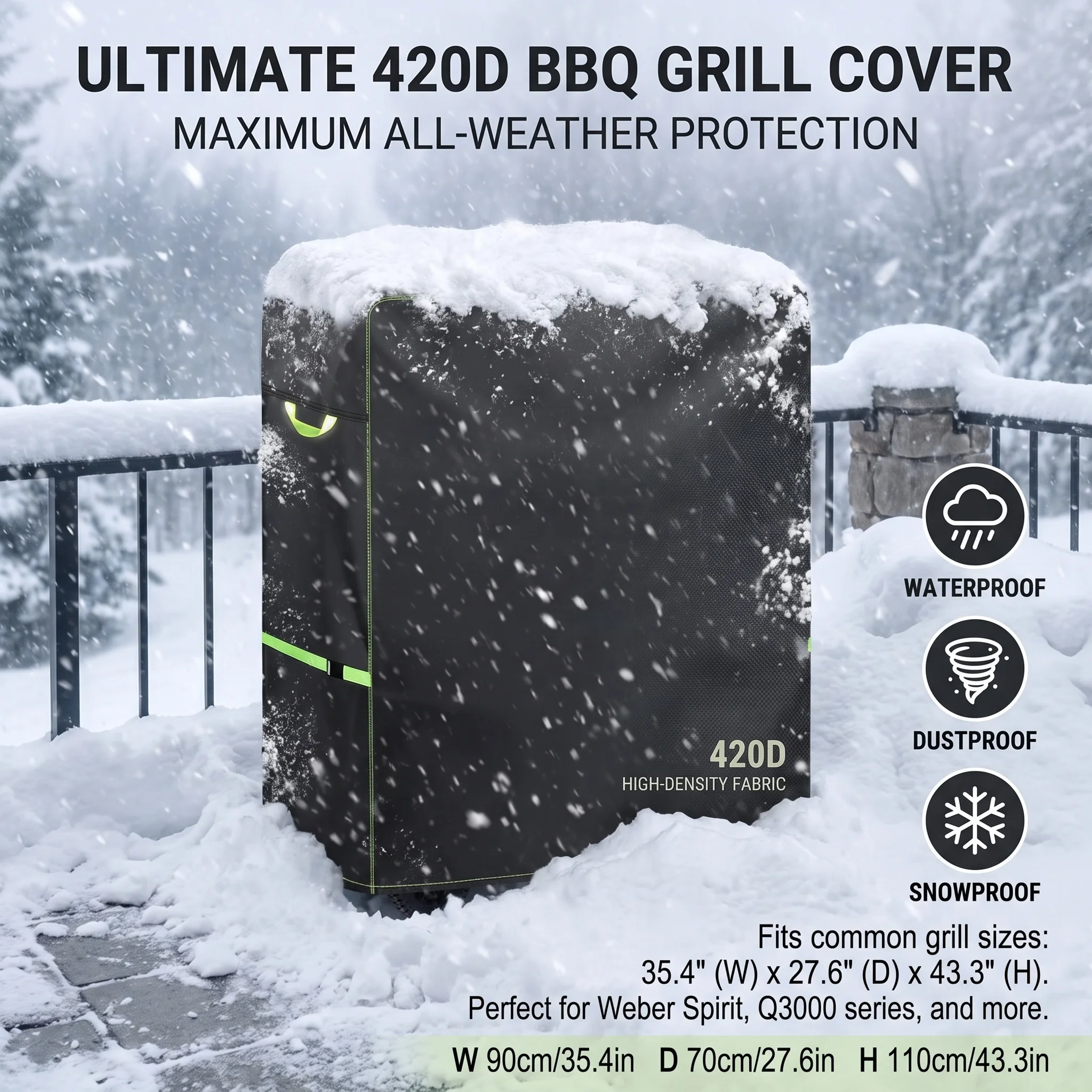 Commercial Kitchen Hood Cleaning - 420D Su Geçirmez Açık Hava Barbekü