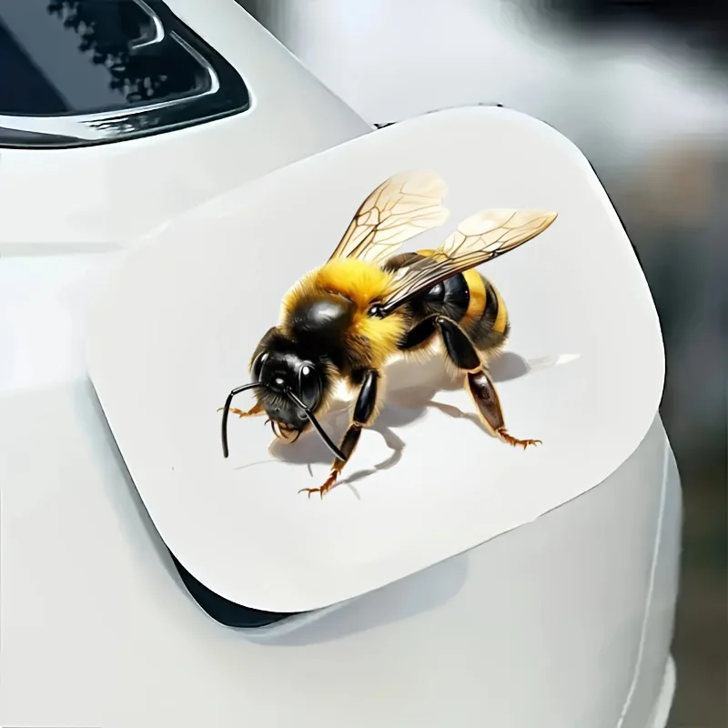 [Vivid Bee Sticker] High-Quality Vivid Bee Sticker | Perfect for Bumpers, Trucks, Laptops, and Ideal Gifts