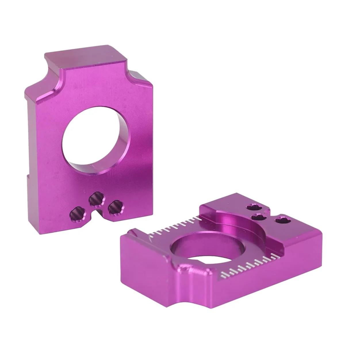 Rear Axle Blocks for Surron Ultra Bee, Axle Chain Adjuster Block Electric Dirt Bike Part Purple