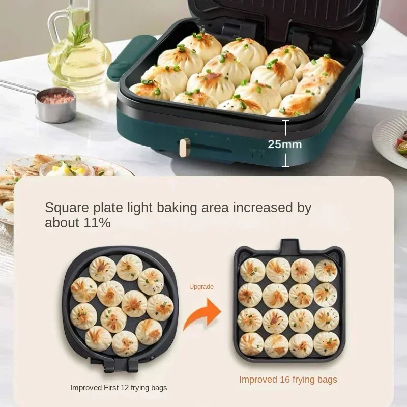 Multi-function new electric baking pan household double-sided heating griddle pancake removable and washable deepening oven