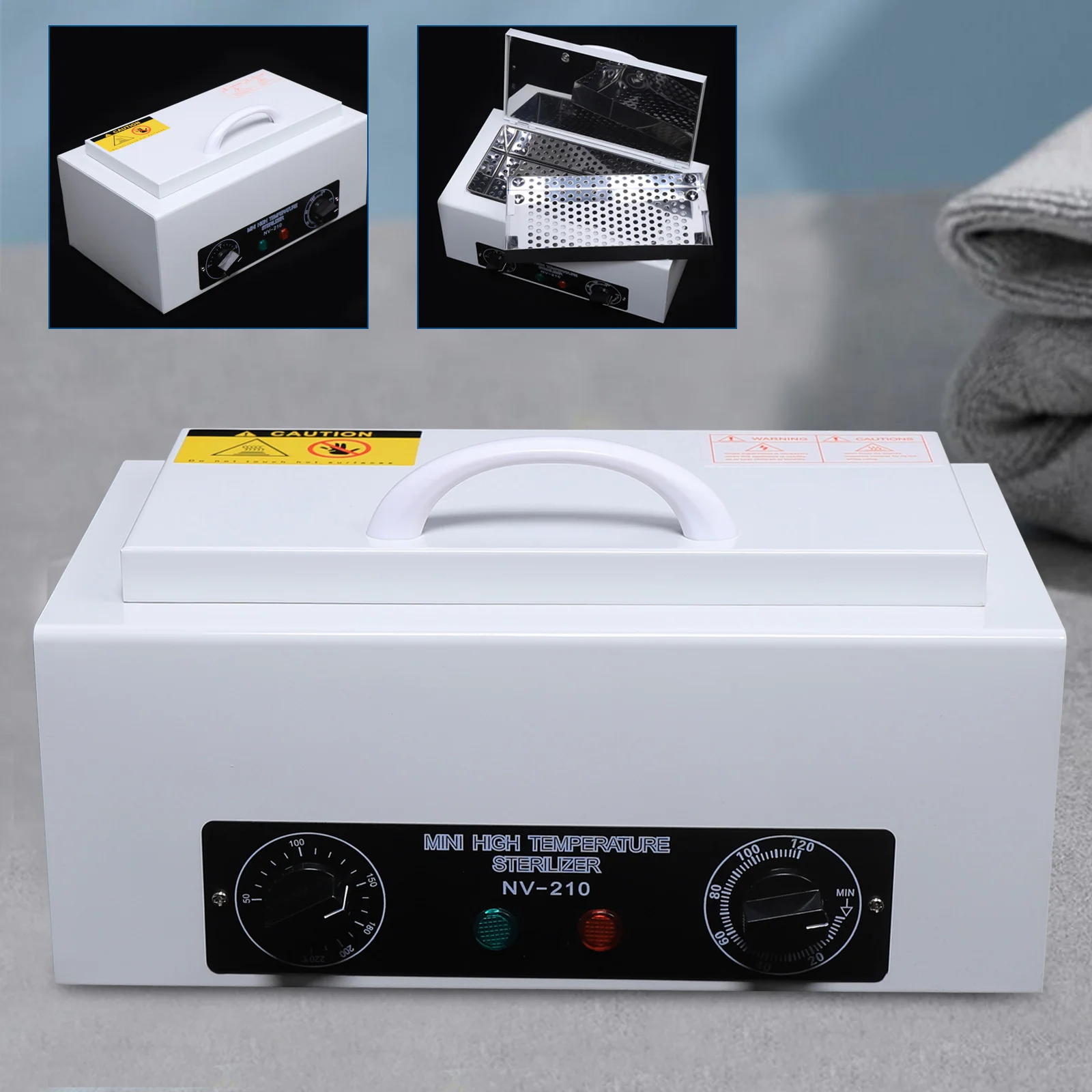 Dental Medical Dry Heat Sterilizer Autoclave Vet Tattoo Sterilizer Equipment Salon Spa Dry Heat Sterilizer With Timer