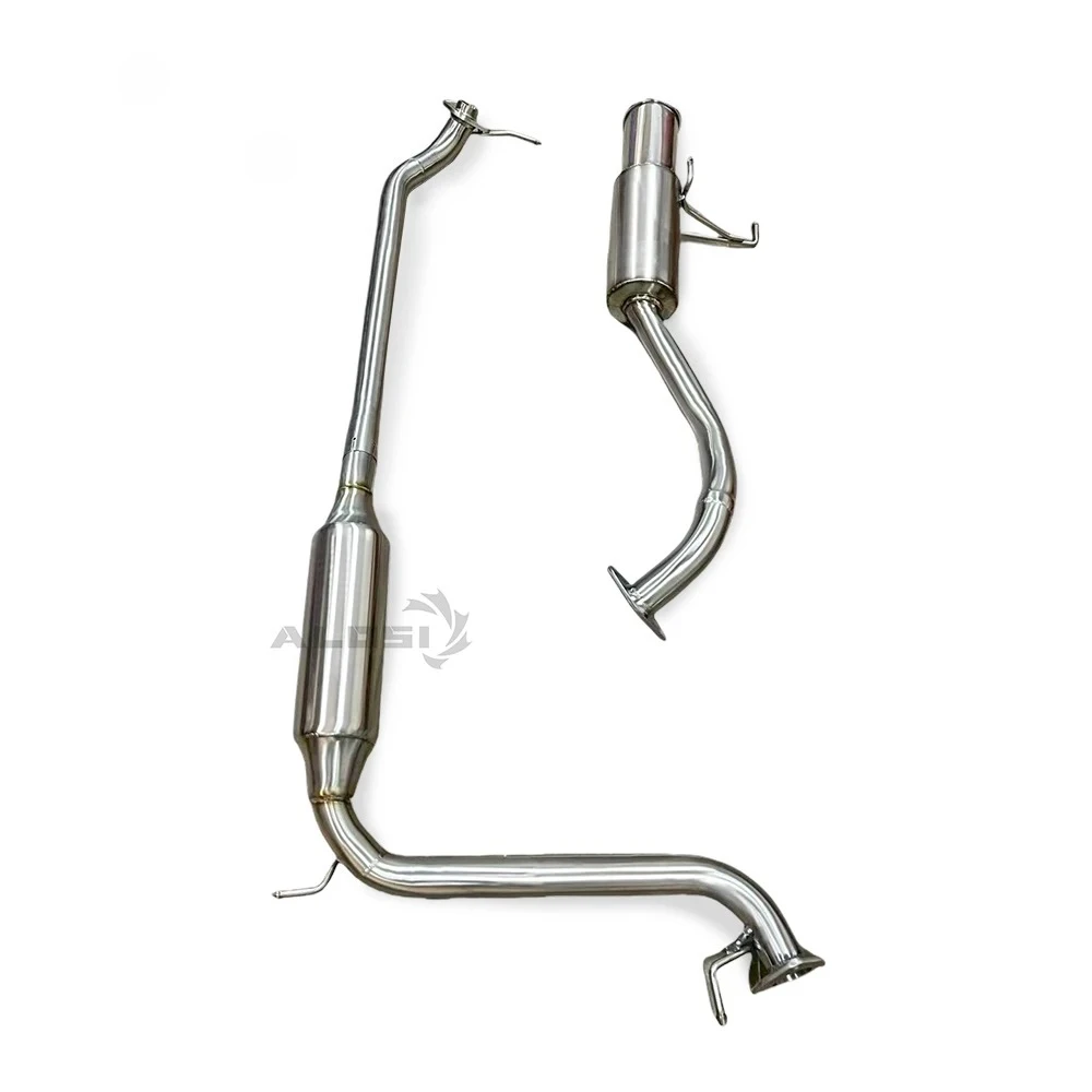 High Performance Stainless Steel JDM Catback Exhaust for Honda Jazz GE/GP1 1.5 2008-2013 Automotive Parts Modification