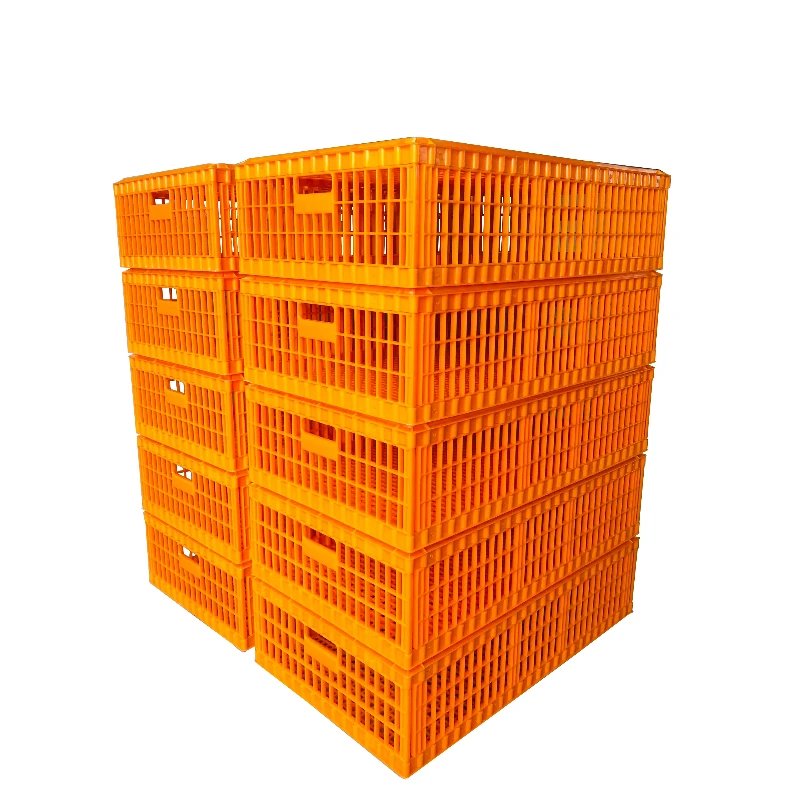 

plastic orange chicken crates chicken transport crates for sale plastic cages for chicken