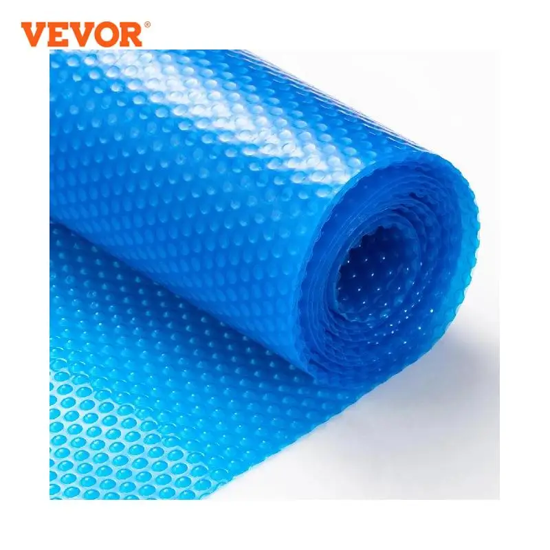 

VEVOR Solar Pool Cover Rectangle Solar Blanket for Pools Inground Above Ground Swimming Pool Solar Cover 12 mil Solar Covers