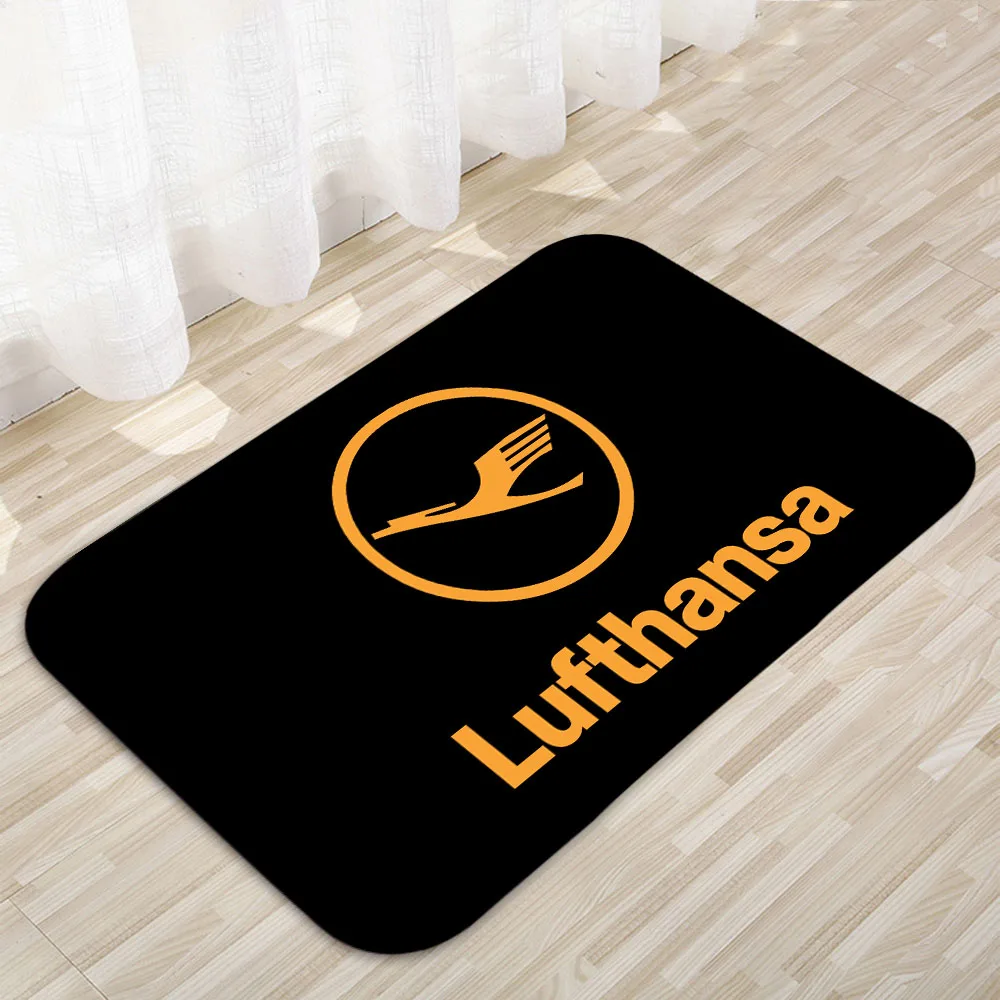 Lufthansa-alfombrillas antideslizantes para el hogar, alfombras modernas de decoración, 750