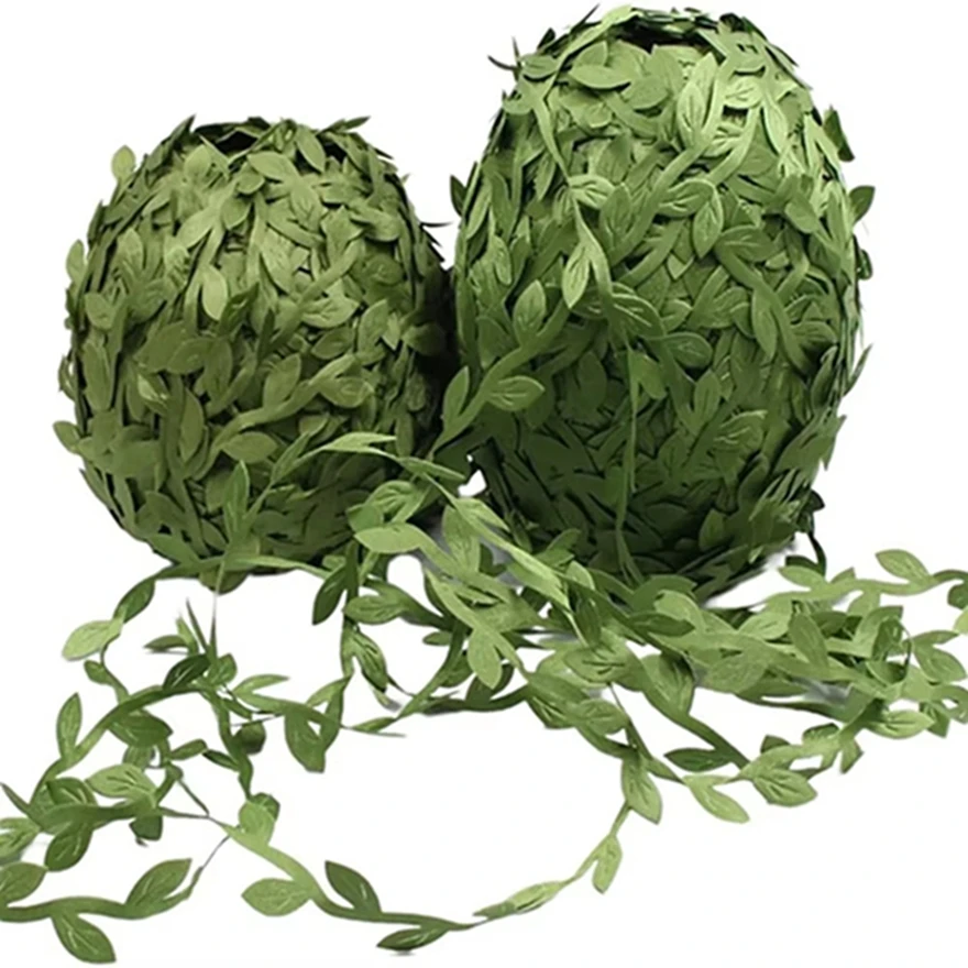 

10/20 Meters Artificial Leaf Vine Home Room Decor Wedding Party Garland Outdoor Garden Festival Pretty Gifts Decorative Products