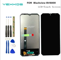 6.58 Inch Original New For Blackview BV8800 Touch Screen + 2400x1080 BL8800 Pro B V bl BL8800 Pro LCD Display Digitizer Assembly