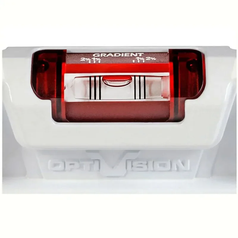 KAPRO 935 OPTIVISION Red Torpedo 25cm 10″ Magnetic Cast Aluminum Level for Masonry Tilling Construction 1PCS