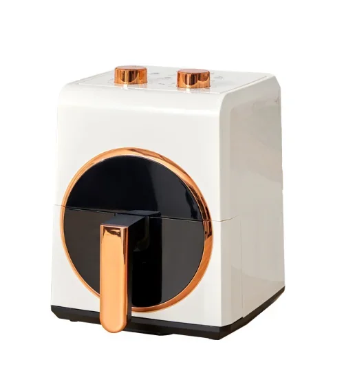 Large 4.5L Capacity Double Knob  friteuse air Oven for Household Kitchen for Fried Chicken Preparation