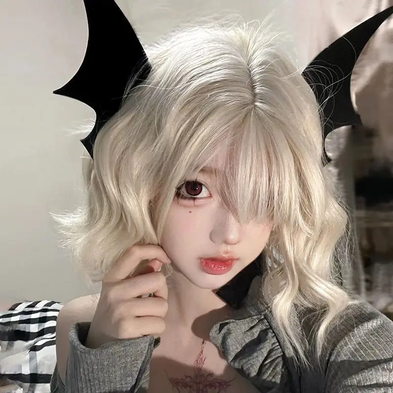 Gothic Bat Wing Hair Clips Halloween Devil Wings Soft Felt Hairpins for Women Kids Punk Hair Clip Haunted House Party Head Decor