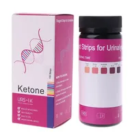 100 Pieces Keto Test Strips for Ketogenic Atkins and Paleo Diets Ketosis Home Urinalysis Weight Lose Analysis Durable