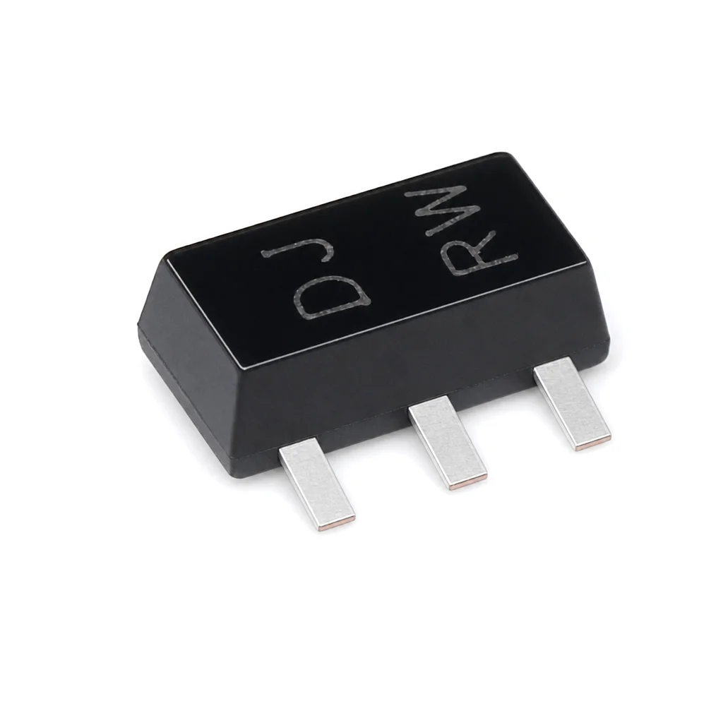 (100pcs) 2SD2098 SOT-89 SMD Crystal triode 2098 (Marking DJRW ) D2098 DJ RW SOT89 Integrated circuit Field-effect transistor