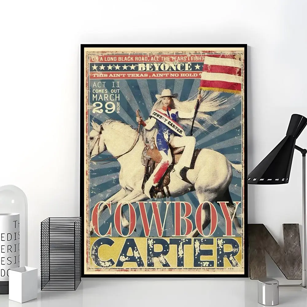 musician pop Beyoncé Poster Trendy Aesthetic Wall Art Poster for Dorm Room Bedroom Decor