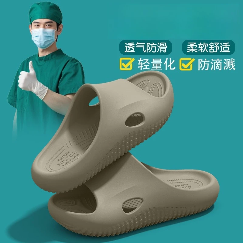 Slippers men's summer 2026 new indoor home non-slip and deodorant thick bottom eva sandals men - view 5
