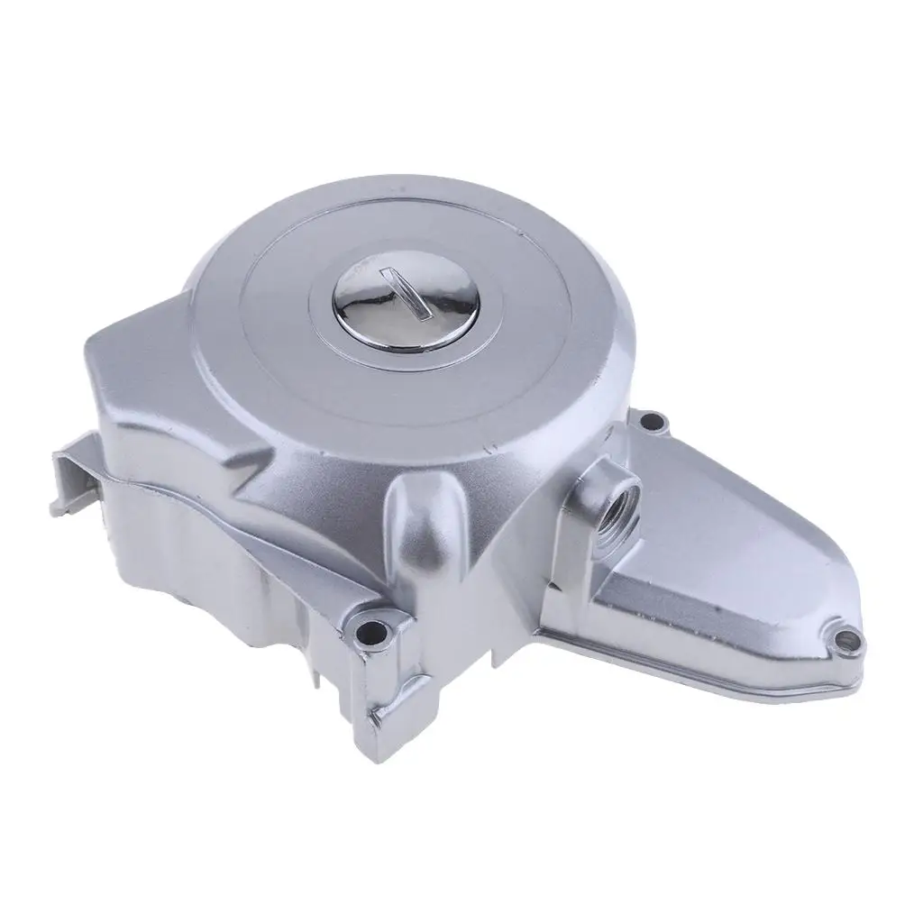 غطاء الجزء الثابت لمحرك الدراجة النارية من الألومنيوم علبة المرافق الواقية المتوافقة مع الدراجة الترابية الرباعية 110cc 125cc #2