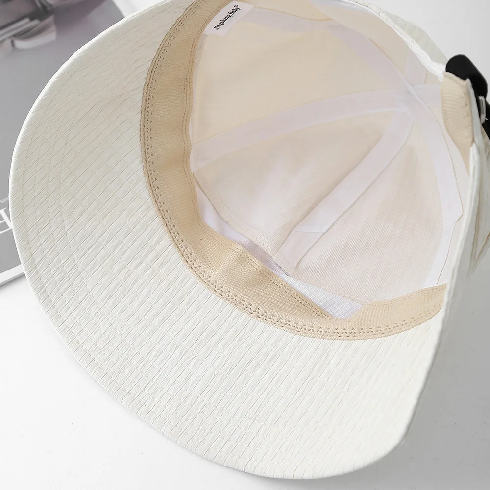 Kapelusz typu Bucket Kobiety Letnie kapelusze przeciwsłoneczne dla kobiet Rybak Czapka z szerokim daszkiem Kapelusz z daszkiem Kobieta Bob Sunhat Outdoor Casual New