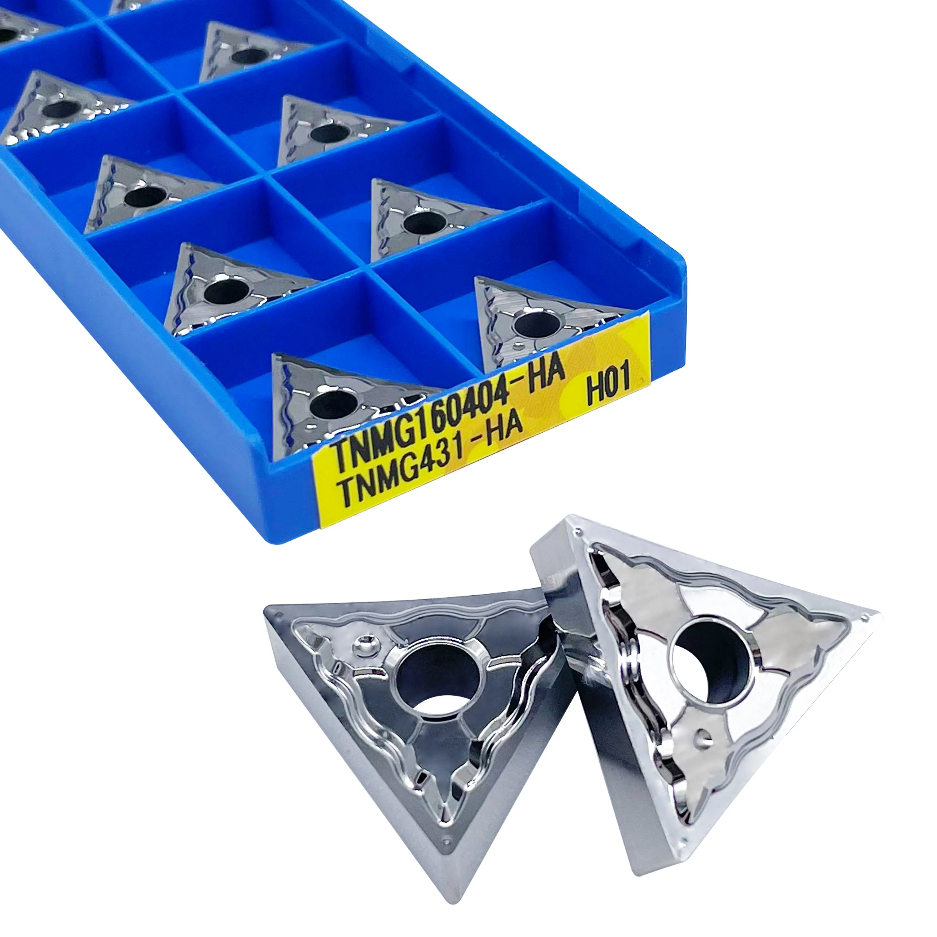 

TNMG160402-HA TNMG160404-HA TNMG160408-HA Cermet Aluminum Insert Insert External Turning Tools TNMG 160404 Alloy Cutting Tool