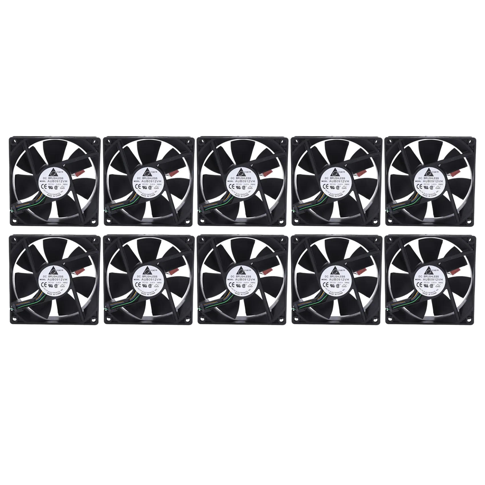 m51k-10pcs-90-x-90-x-25mm-dc-12v-060a-4-pin-computer-cpu-cooling-fans