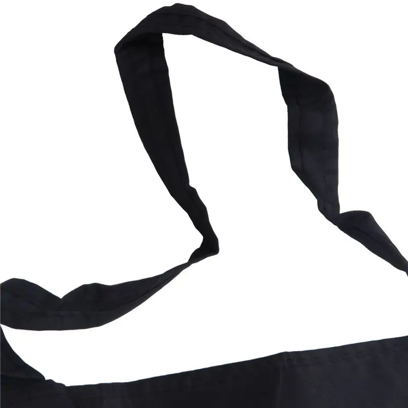 AS94-36 Pack Bib Apron - Unisex Black Apron Bulk With 2 Roomy Pockets Machine Washable For Kitchen Crafting BBQ Drawing