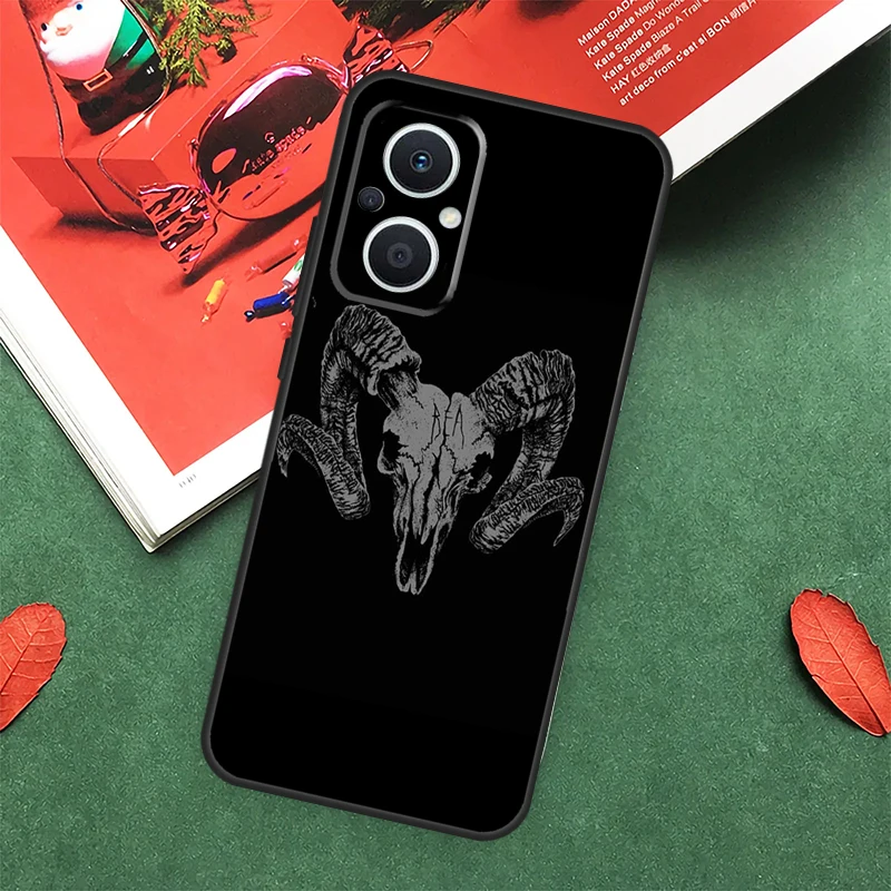 Goat Head Satan Case For OPPO Reno 8T 4 5 6 8 7 Lite 4Z 5Z 10 Pro OPPO Find X2 X5 Lite X3 Neo X6 Pro Cover