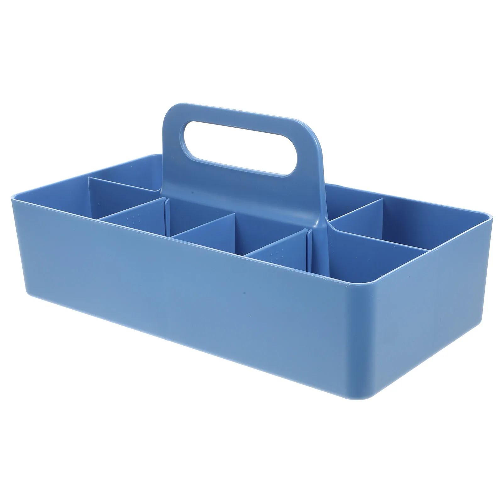 

Multipurpose Compartment Desktop Organizer Storage Box for Markers Watercolor Pens Portable Handheld Art Supply Storage Holder