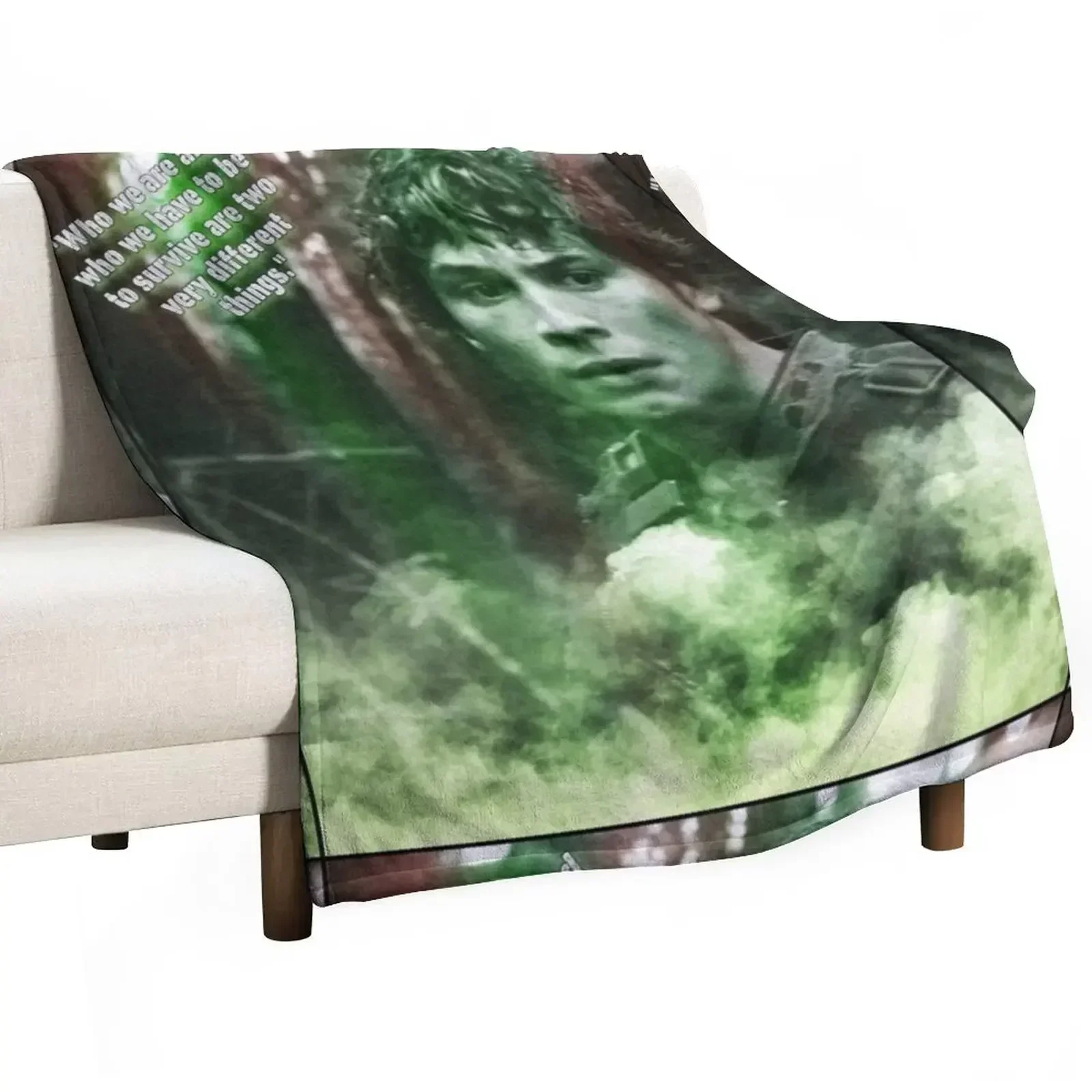 Bob Morley Survival Art Throw Blanket Summer Beddings Retros halloween Blankets For Baby Kid'S Furry Blankets
