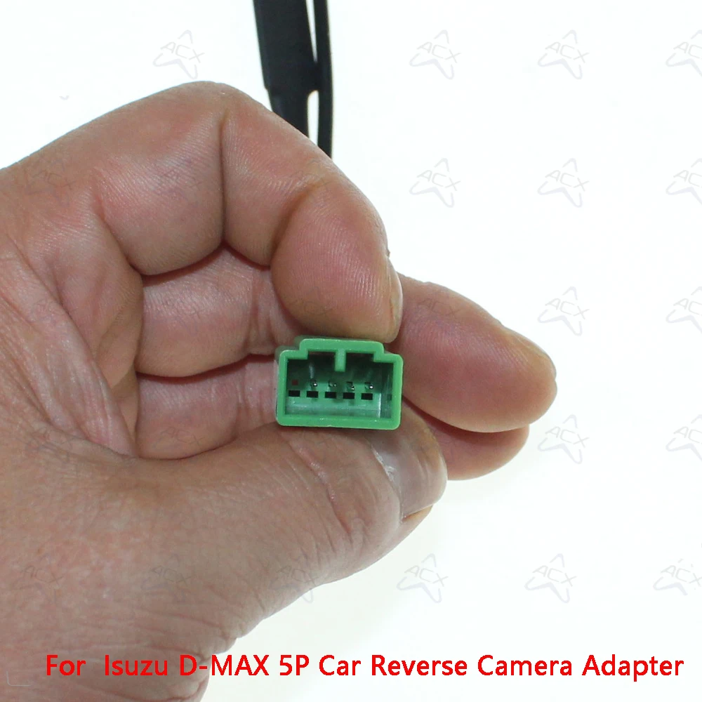 5/10 PCS 5Pin Original Factory Auto Camera Video Output Car Reverse Camera Output Adapte For Isuzu D-MAX/Suzuki /Mitsubishi