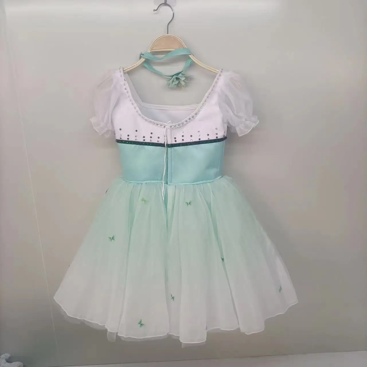 New Green Tutu Skirt Corbelia's Unstoppable Daughter Giselle Performance Clothing for Children and Adults High-end Customization