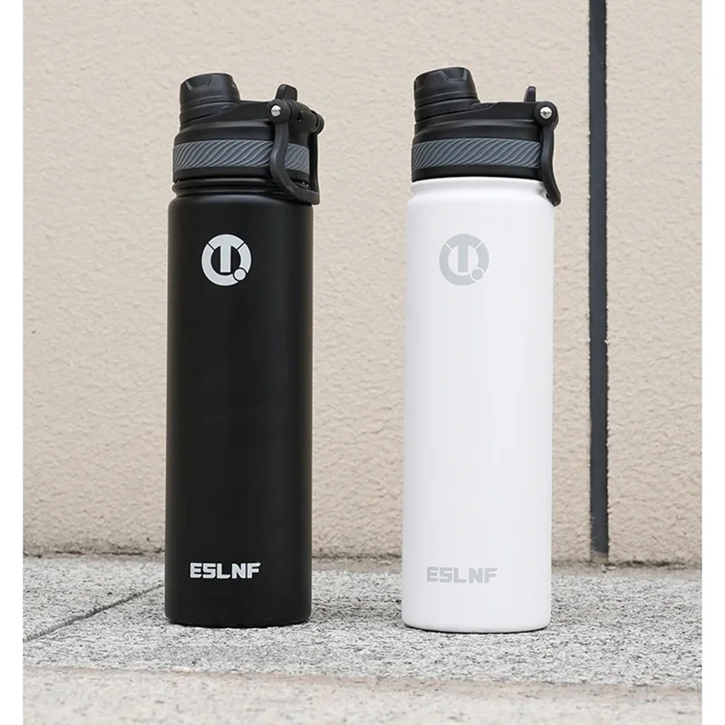 Botella de agua térmica para ciclismo, hervidor aislado de gran capacidad de 0,65l, almacenamiento de calor, taza de agua, accesorios deportivos para ciclismo de montaña