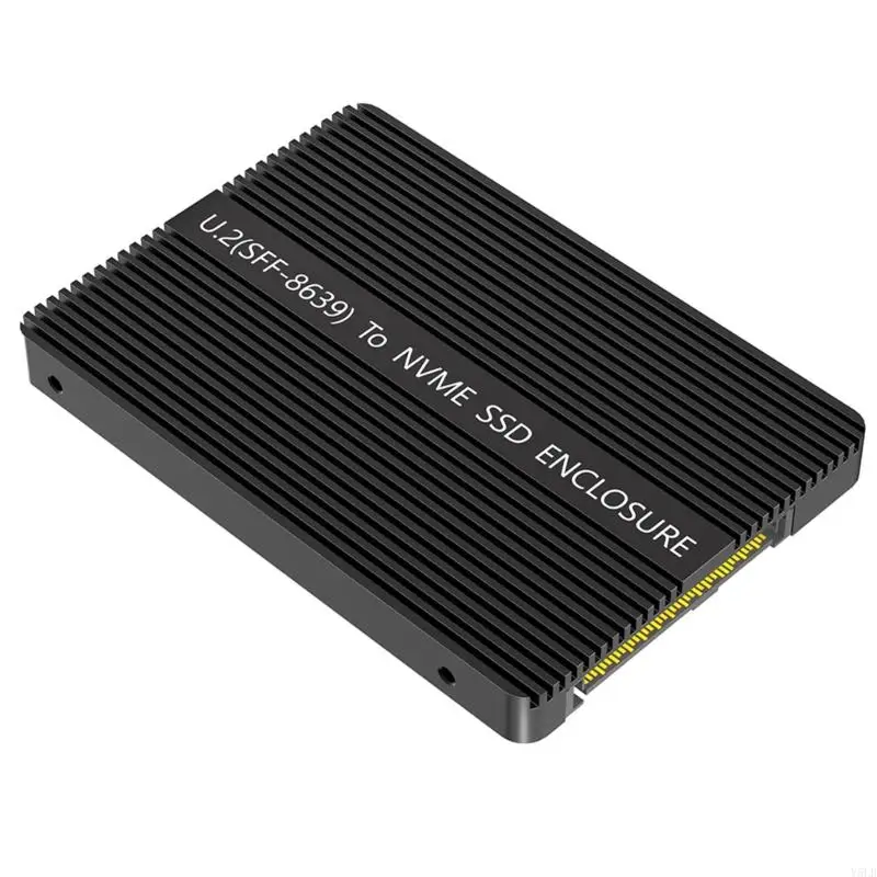 Y5LB M.2 NVME U.2 Converters M.2 PCIe NVME SSDs to U.2 SFF-8639 Adapter with Aluminium Hard Disk Case for Mainboard