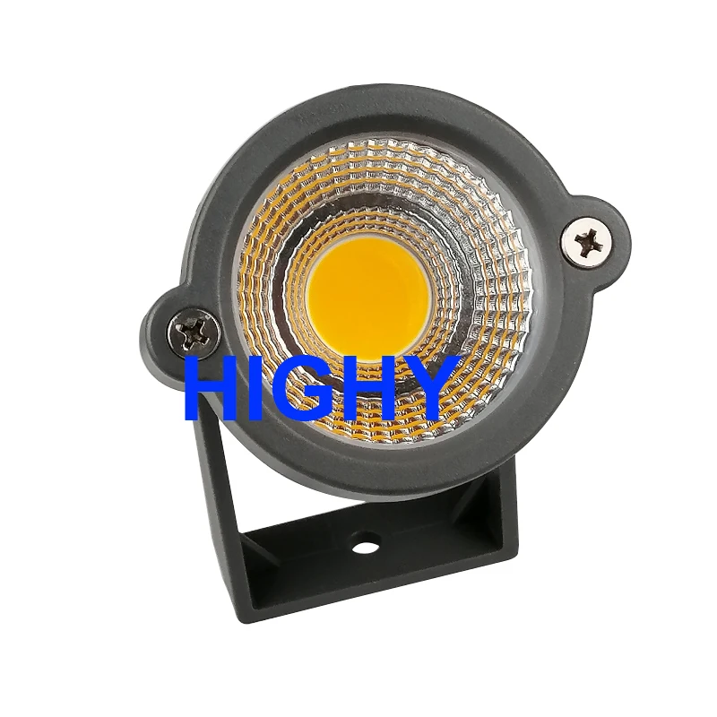 Foco Impermeable de Luz Led para Jardín, Lámpara para Césped, Luz de Exterior, Muy Vendida, IP65, 3 W, 5 W, 110 V, 220V AC