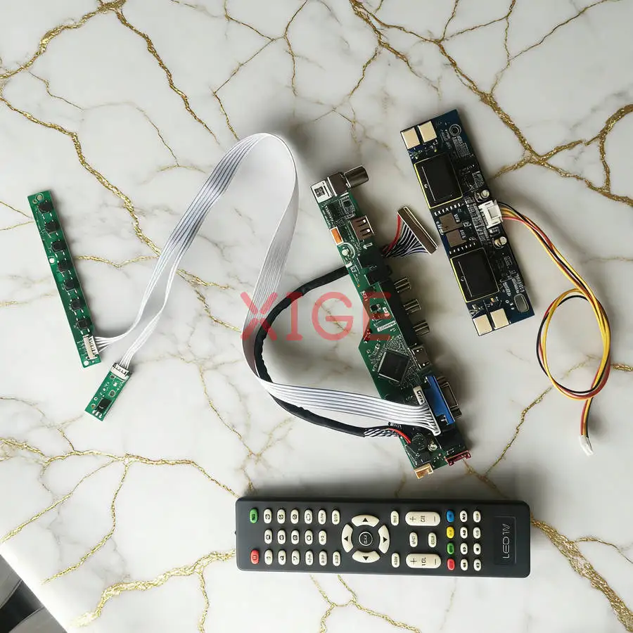 

Screen Drive Controller Board Fit M170EG01 M170EU01 M170EN07 M170EG02 4-CCFL 1280x1024 USB+AV+VGA+HDMI 1280*1024 30 Pin LVDS Kit