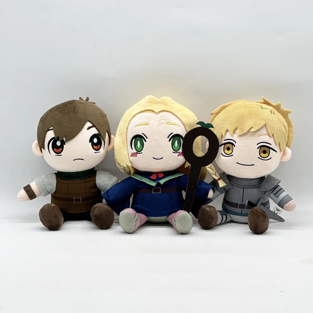 dungeon meshi plush cartoon and anime related plush toys, high-quality stuffed plush decorations, halloween gifts